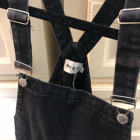 Princess Polly black overall dress - Picture 4 of 6